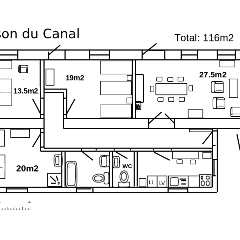 Plan à échelle maison du canal.png